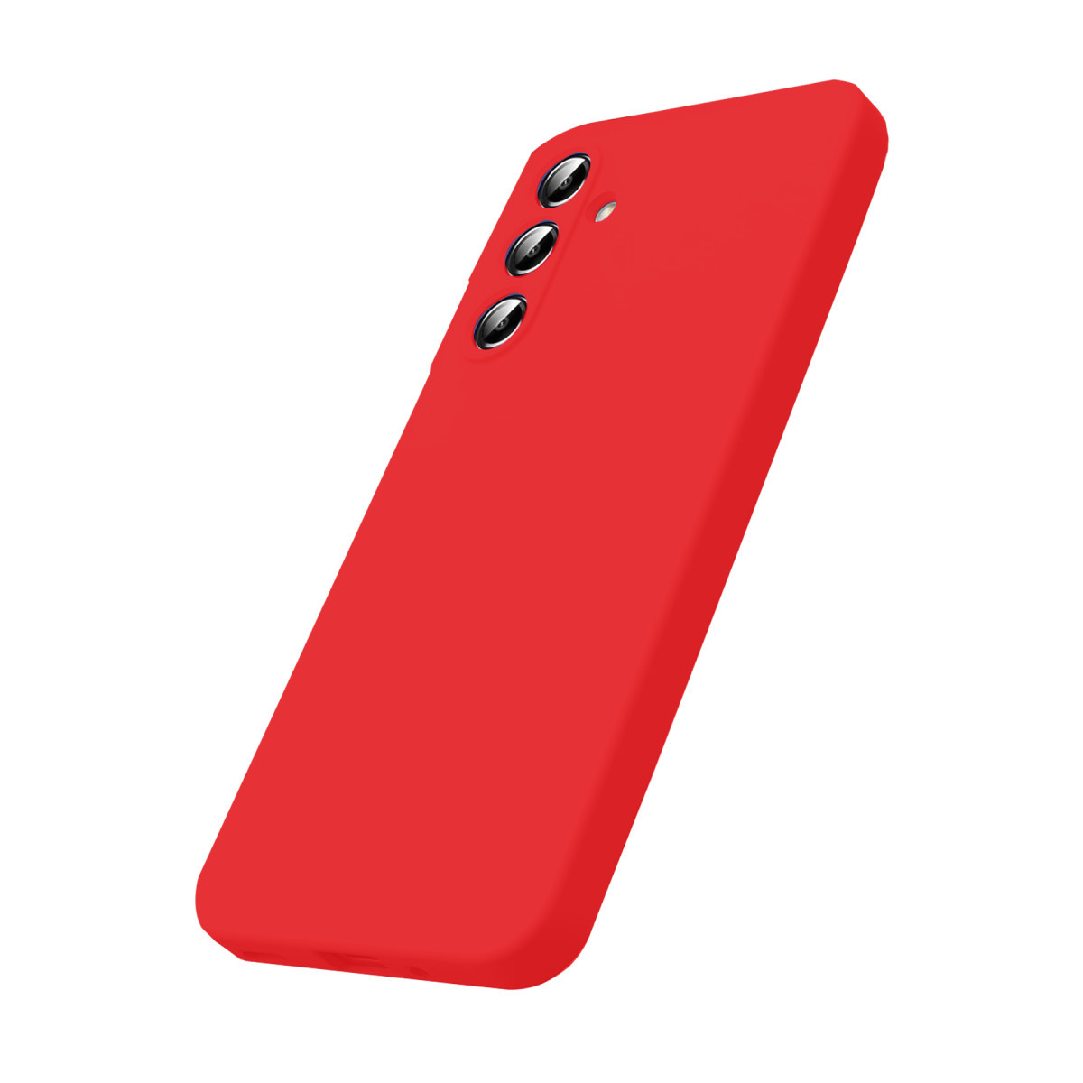 Newface Samsung Galaxy A17 5G Nano içi Kadife Silikon - Kırmızı — görsel 8