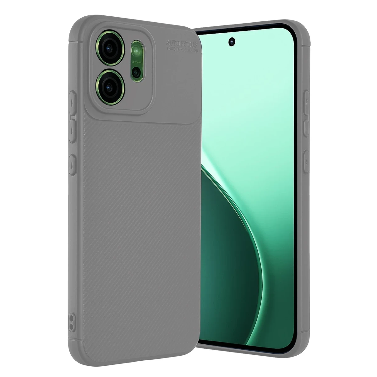 Newface Oppo Reno 14F Auto Focus Karbon Kapak - Gri — görsel 4