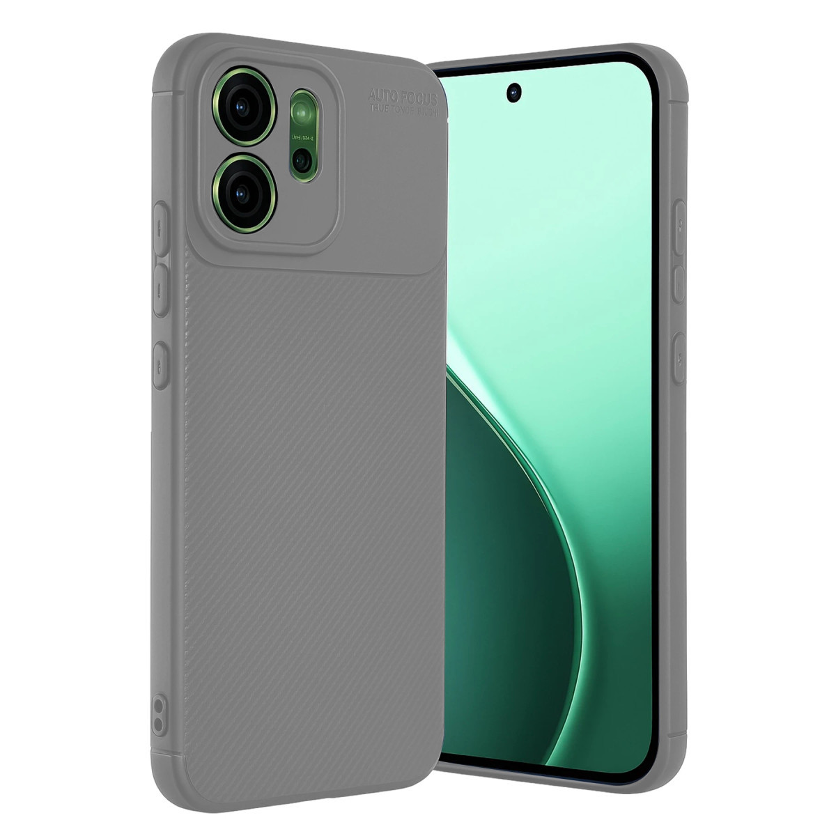 Newface Oppo Reno 14F Auto Focus Karbon Kapak - Gri — görsel 7