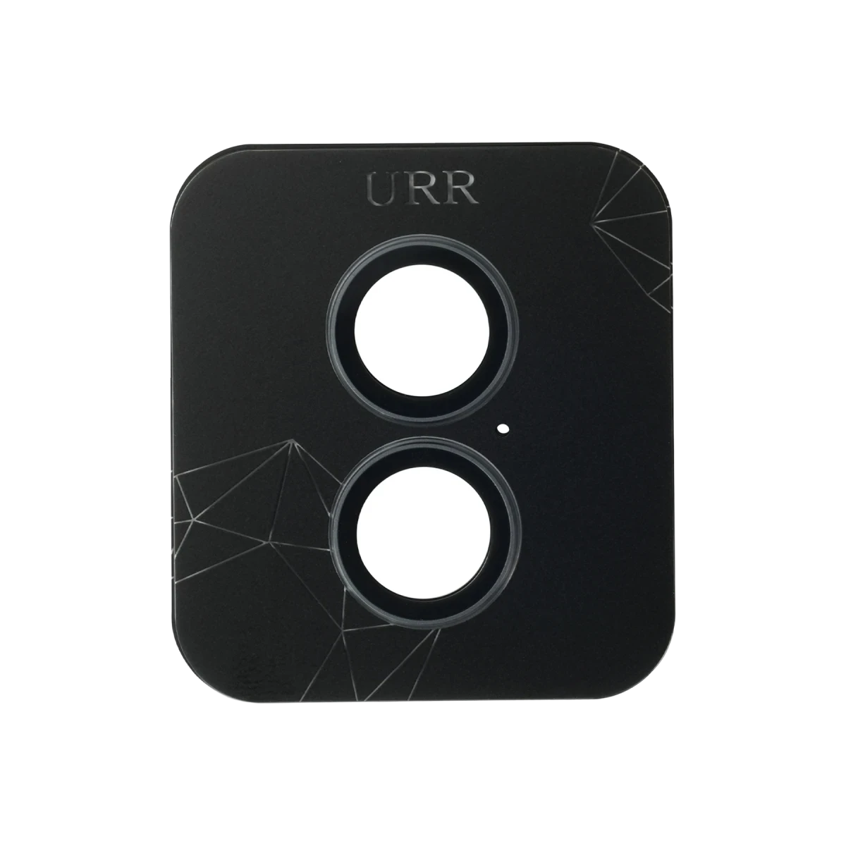 URR Apple iPhone 17 Titanium Alloy AR Kamera Lens Koruyucu - Siyah
