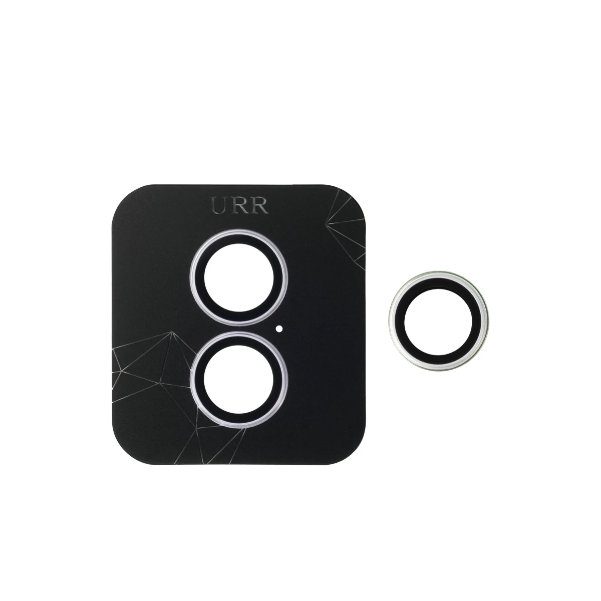 URR Apple iPhone 17 Titanium Alloy AR Kamera Lens Koruyucu - Lila