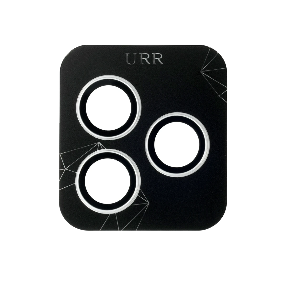 URR Apple iPhone 17 Pro Max Fan Series AR Kamera Lens Koruyucu - Gümüş