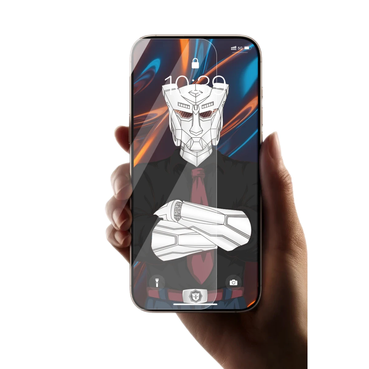 URR Apple iPhone 17 Pro Max Rimless Entire Clear Cam Ekran Koruyucu - Şeffaf