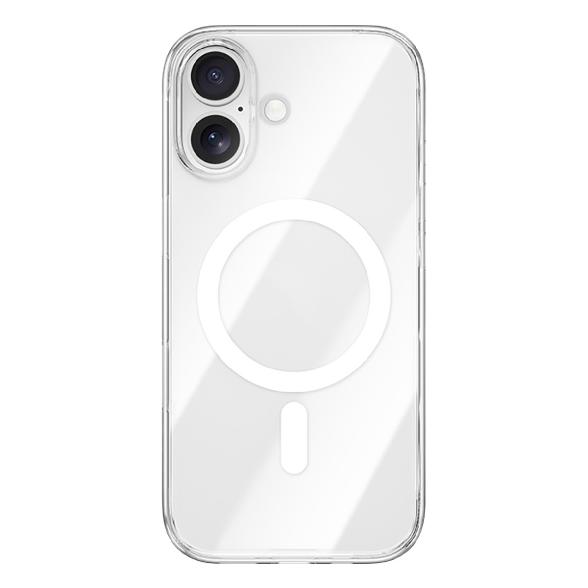 Newface Apple iPhone 17 Kılıf Pc Real Magsafe Kapak - Şeffaf — görsel 5