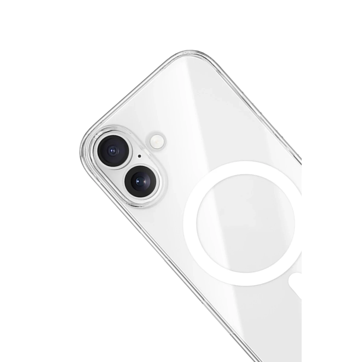 Newface Apple iPhone 17 Kılıf Pc Real Magsafe Kapak - Şeffaf — görsel 4