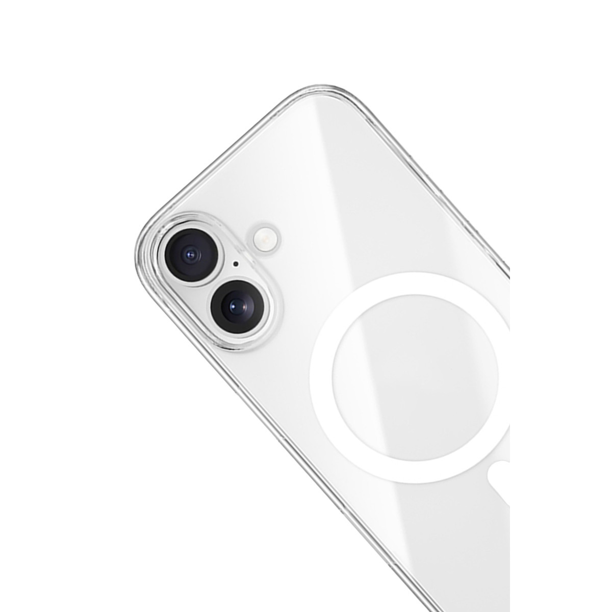 Newface Apple iPhone 17 Kılıf Pc Real Magsafe Kapak - Şeffaf — görsel 6