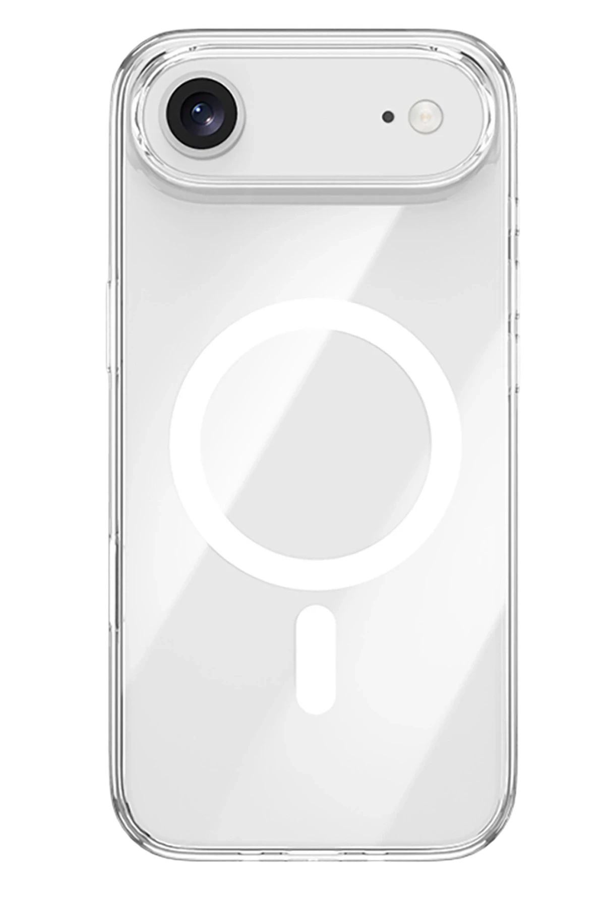 Newface iPhone 17 Air Kılıf Pc Real Magsafe Kapak - Şeffaf