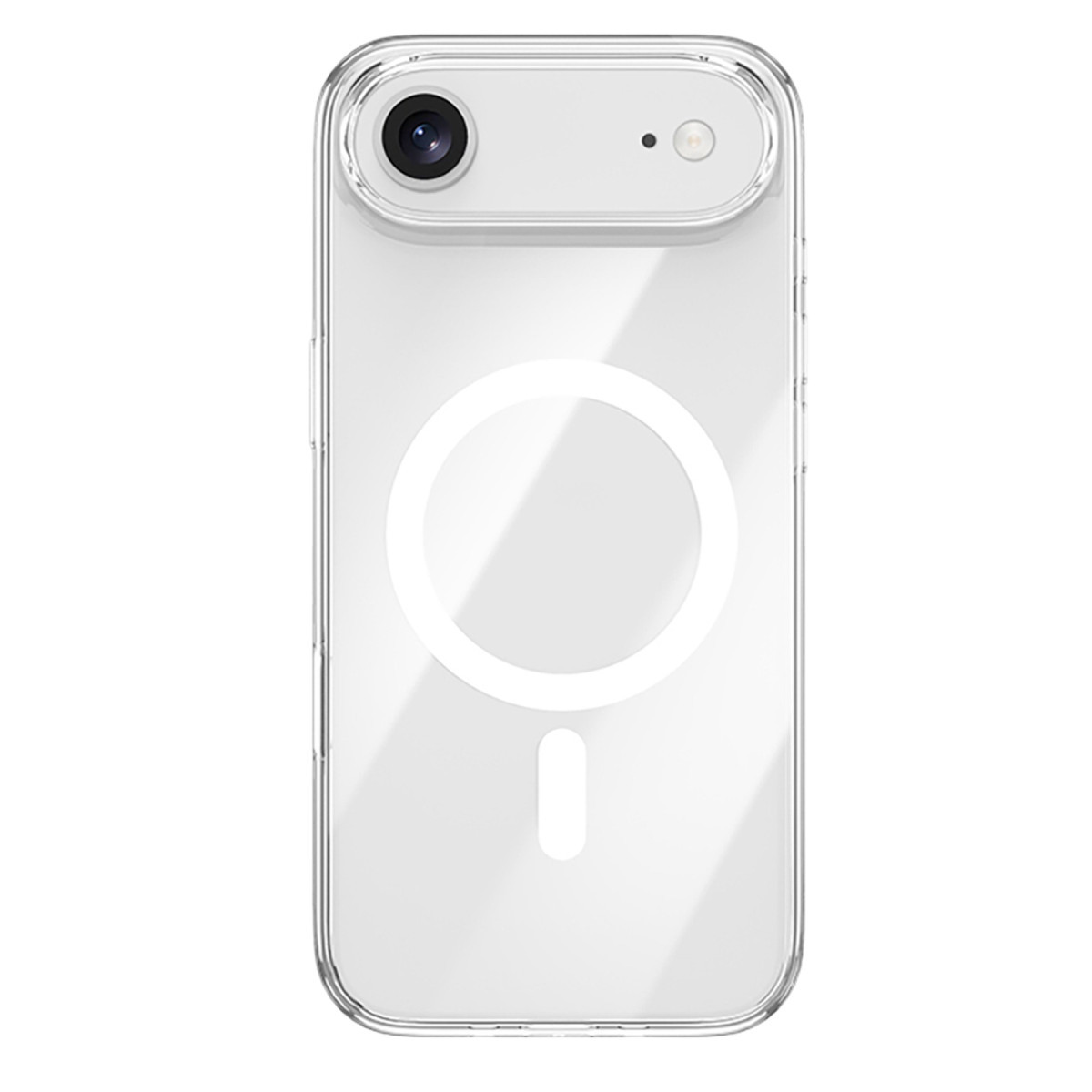Newface Apple iPhone 17 Air Kılıf Pc Real Magsafe Kapak - Şeffaf — görsel 5
