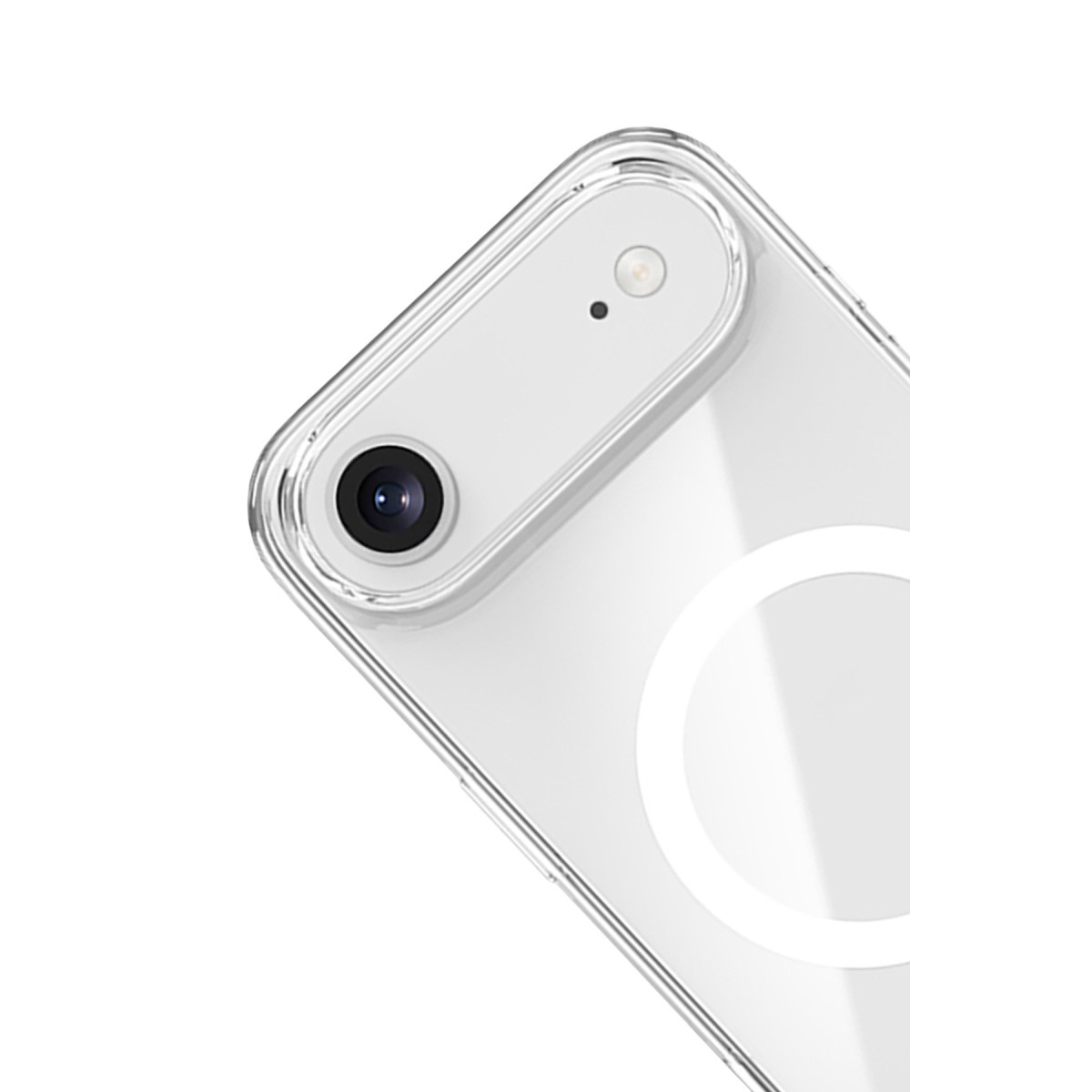 Newface Apple iPhone 17 Air Kılıf Pc Real Magsafe Kapak - Şeffaf — görsel 6