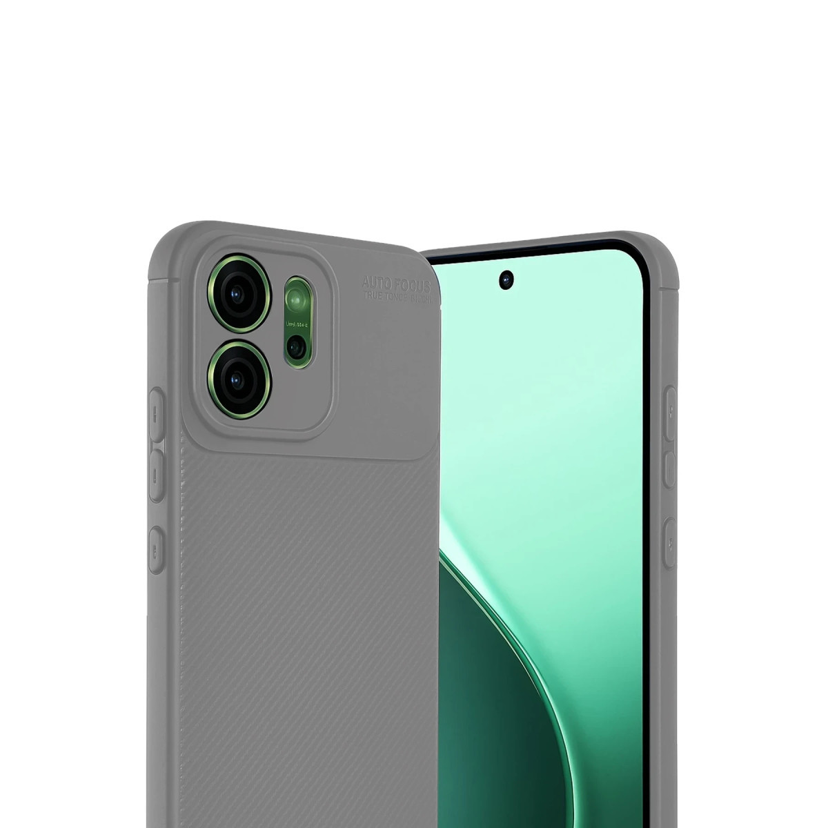 Newface Oppo Reno 14 Auto Focus Karbon Kapak - Gri — görsel 9
