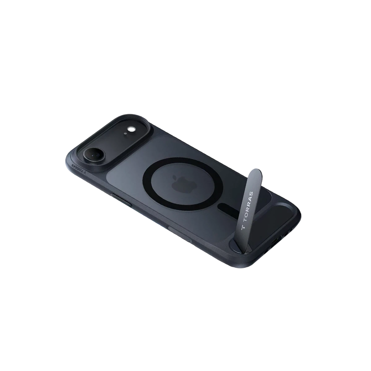 Torras Apple iPhone 17 Air P Stand Serisi Magsafe Kılıf - Siyah