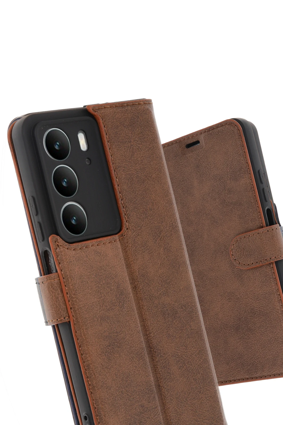 Newface Realme C75 4G Trend S Plus Kapaklı Kılıf - Taba