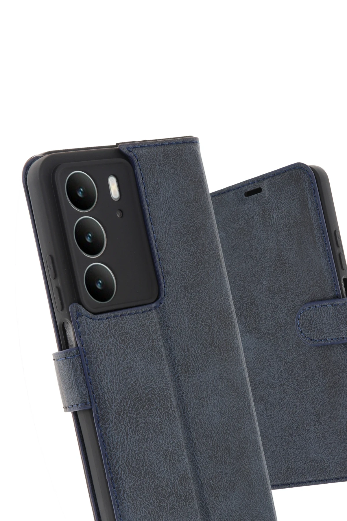 Newface Realme C75 4G Trend S Plus Kapaklı Kılıf - Lacivert