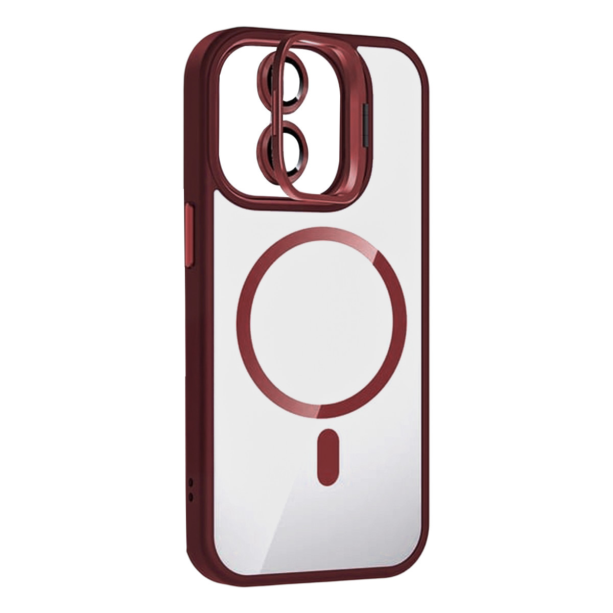 Joko Apple iPhone 11 Remim Lensli Magsafe Standlı Kapak - Bordo — görsel 7