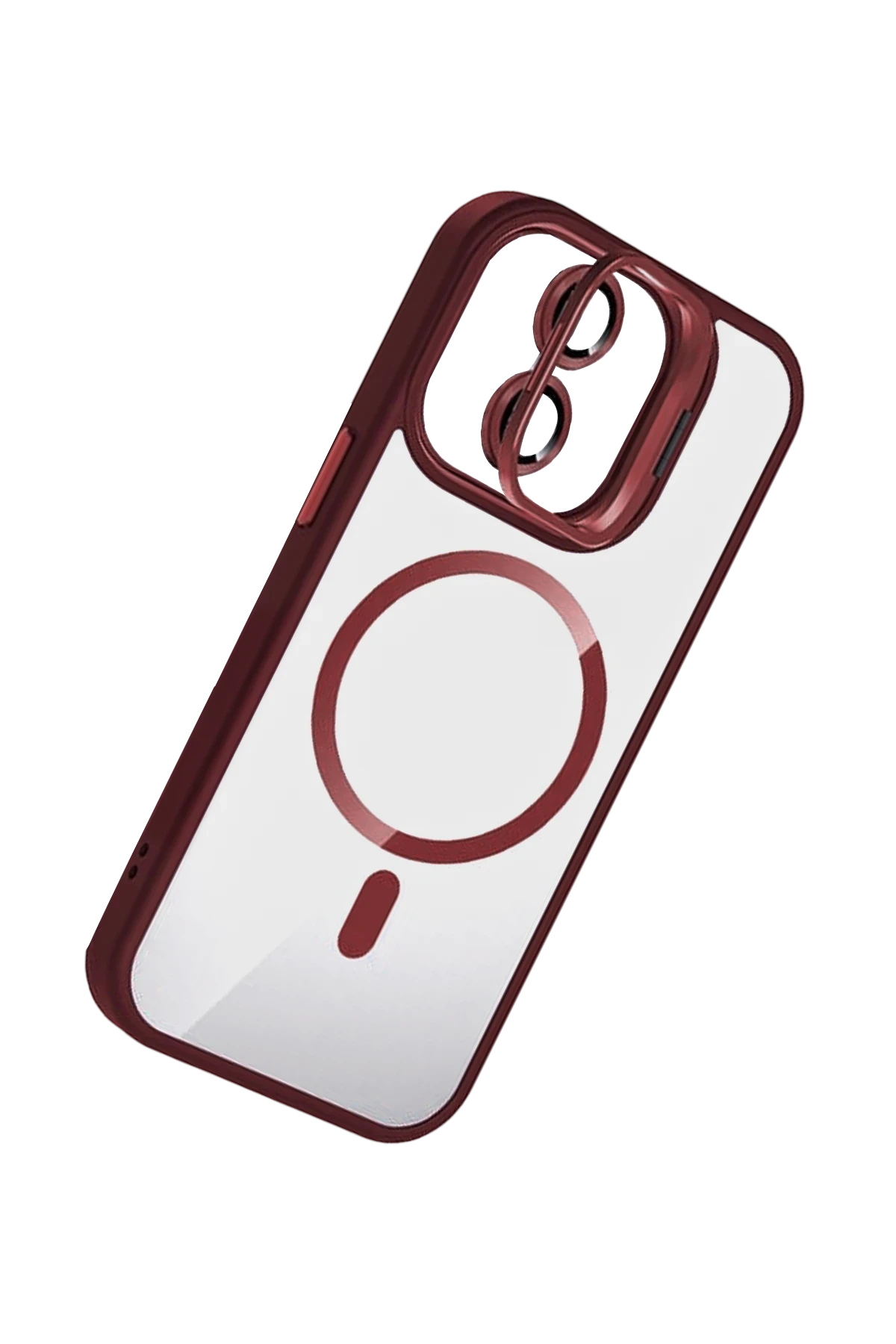 Joko Apple iPhone 11 Remim Lensli Magsafe Standlı Kapak - Bordo — görsel 2