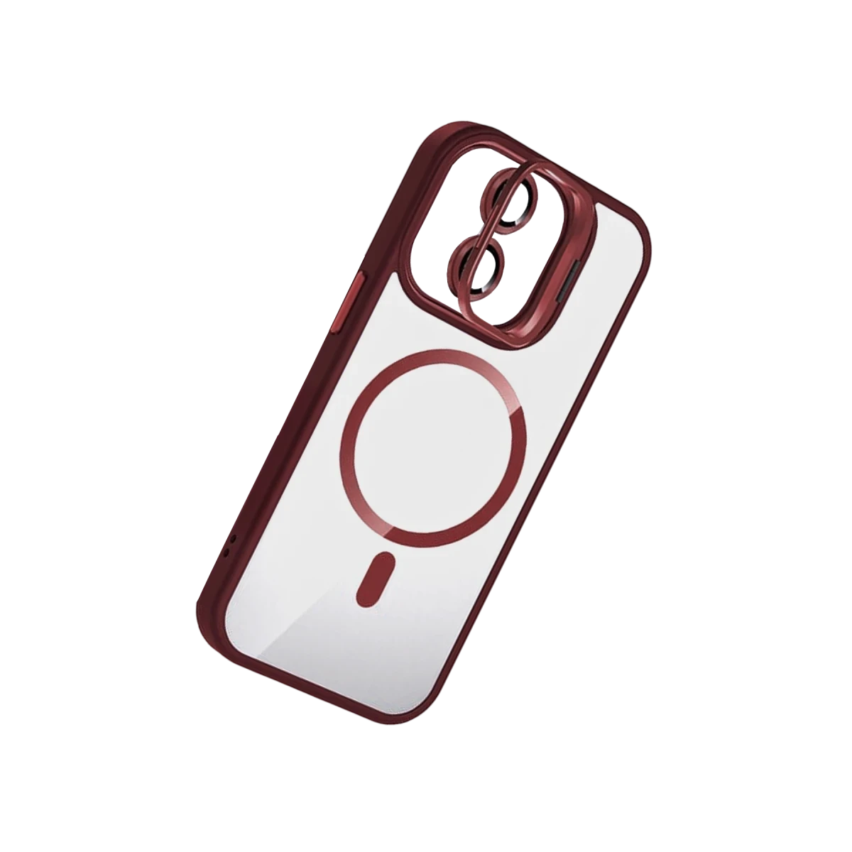 Joko Apple iPhone 11 Remim Lensli Magsafe Standlı Kapak - Bordo — görsel 5