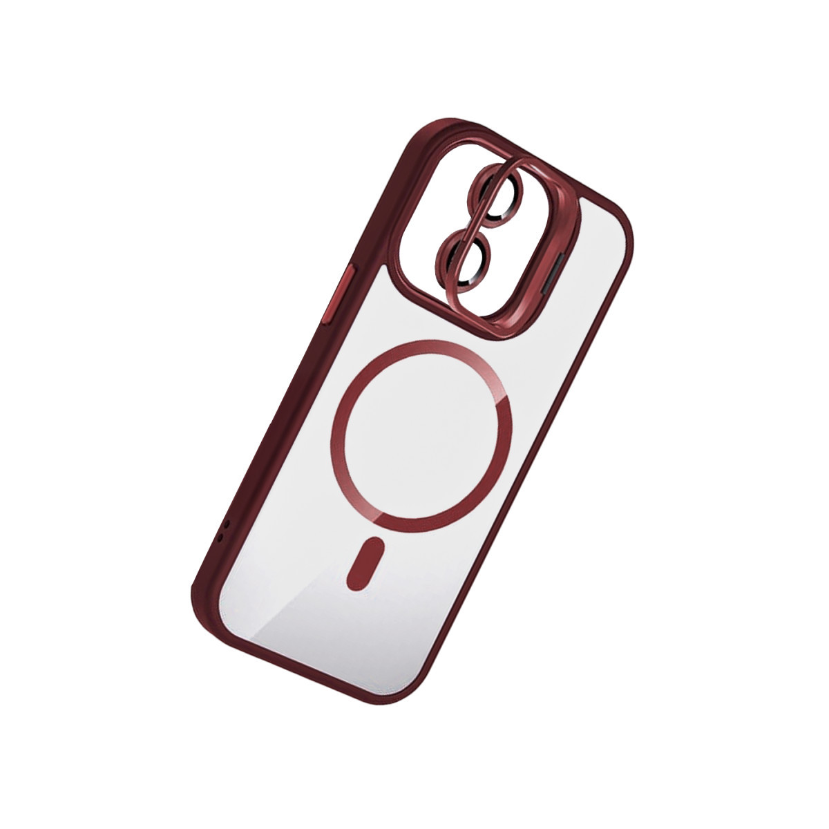 Joko Apple iPhone 11 Remim Lensli Magsafe Standlı Kapak - Bordo — görsel 8