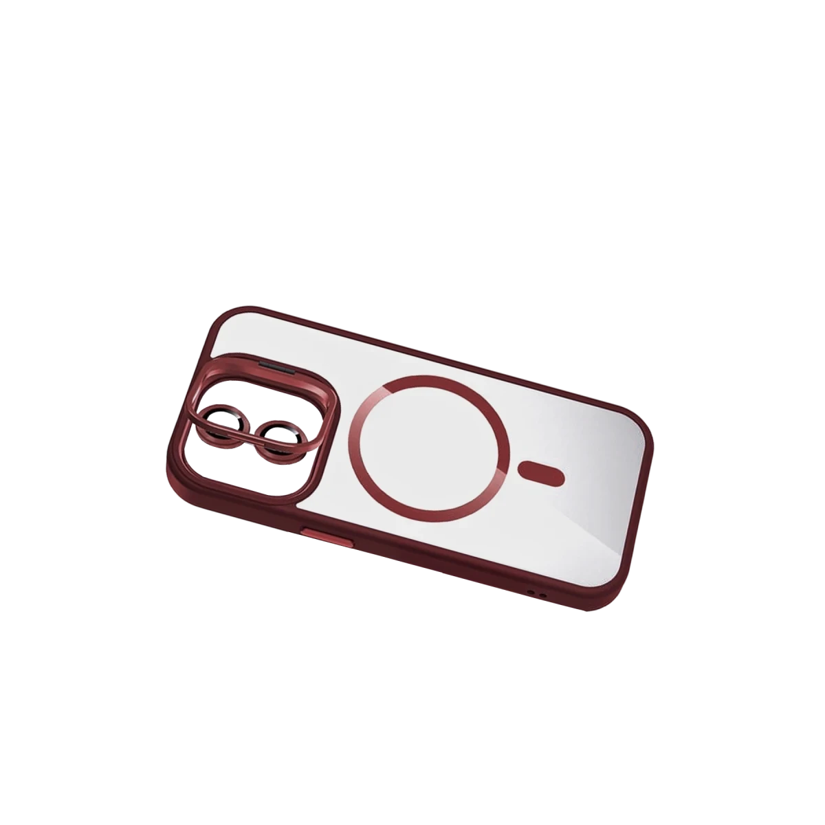 Joko Apple iPhone 11 Remim Lensli Magsafe Standlı Kapak - Bordo — görsel 6