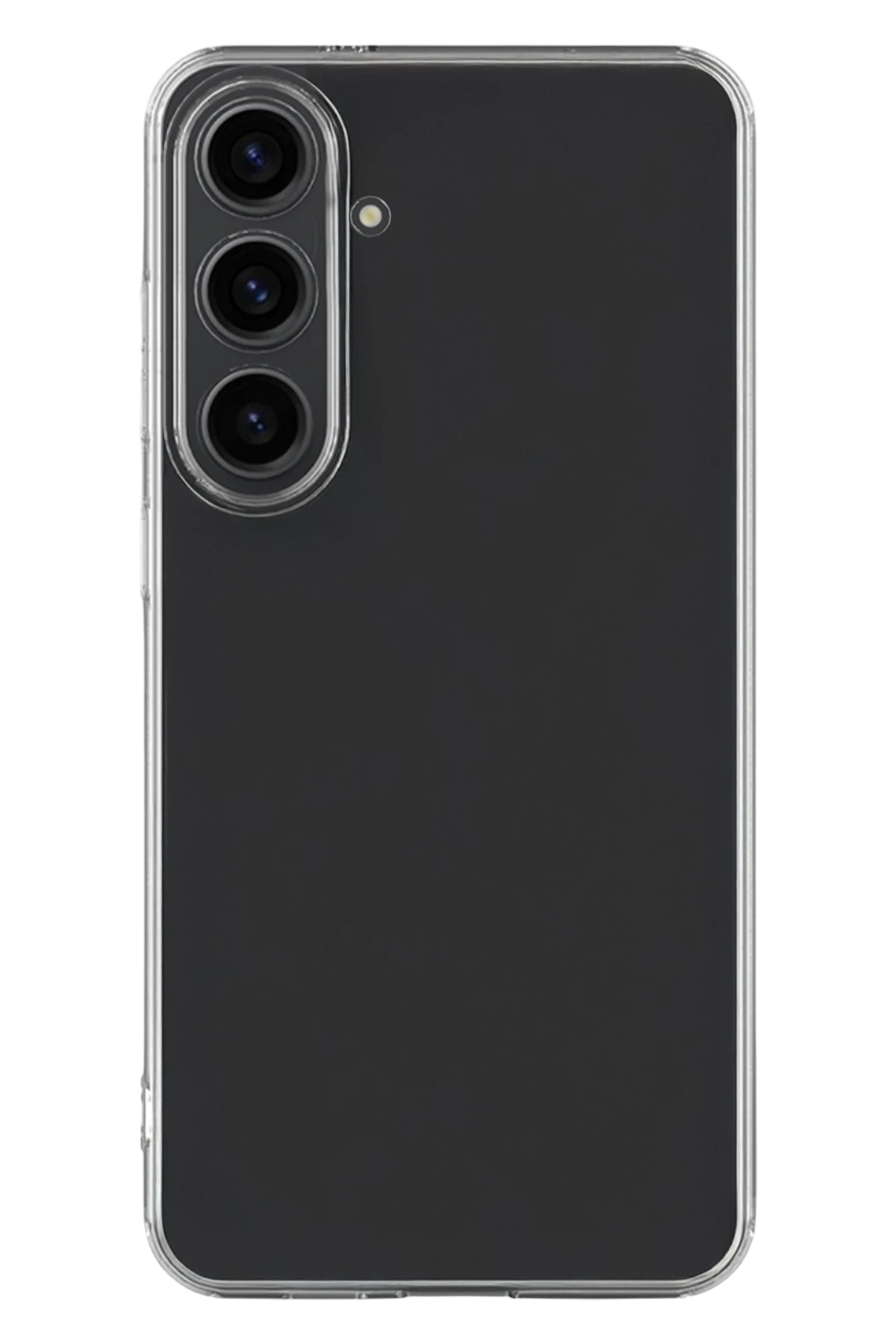 Newface Samsung Galaxy S25 FE Kılıf Lüx Şeffaf Silikon