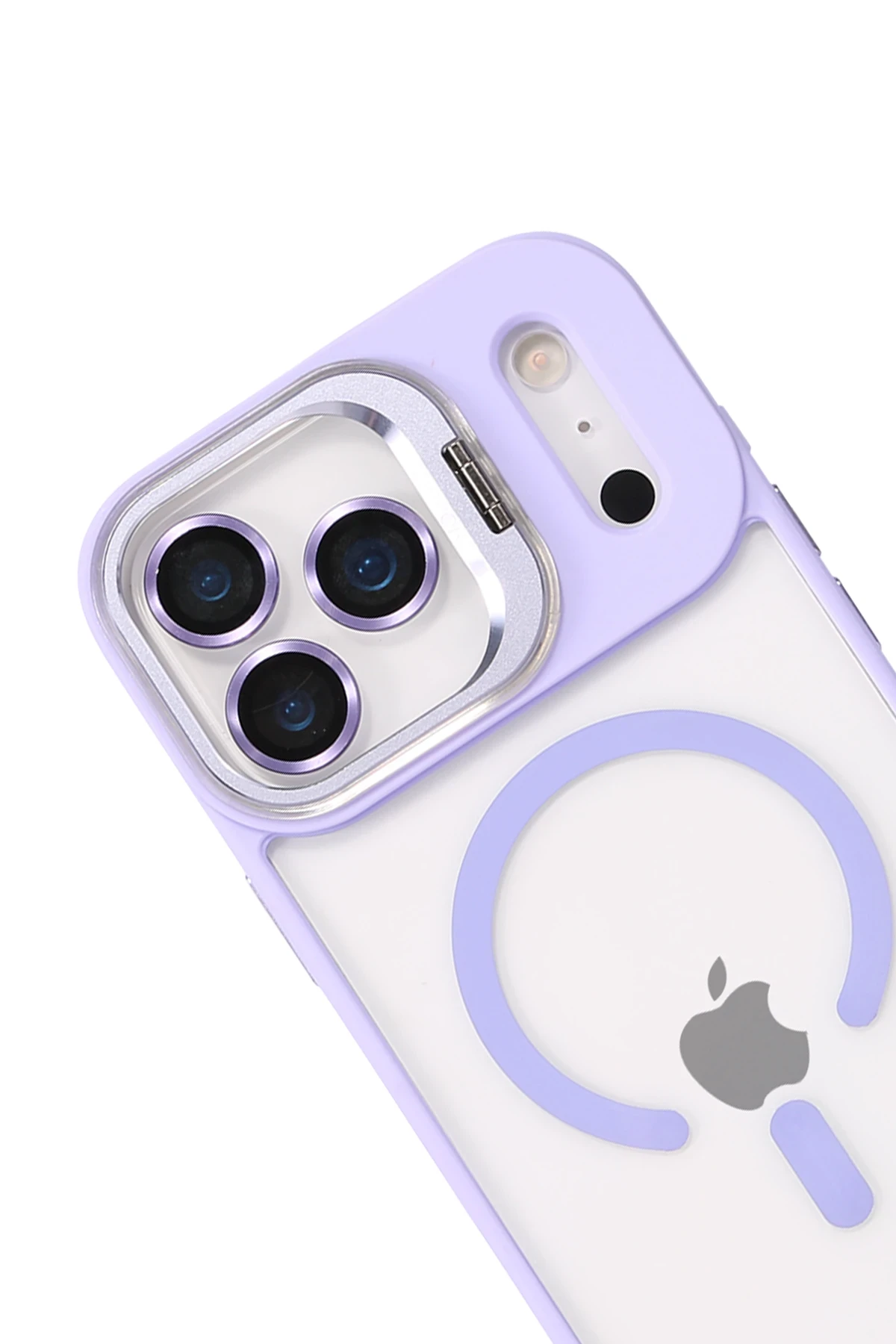 Joko Apple iPhone 17 Pro Remim Lensli Magsafe Standlı Kapak - Lila
