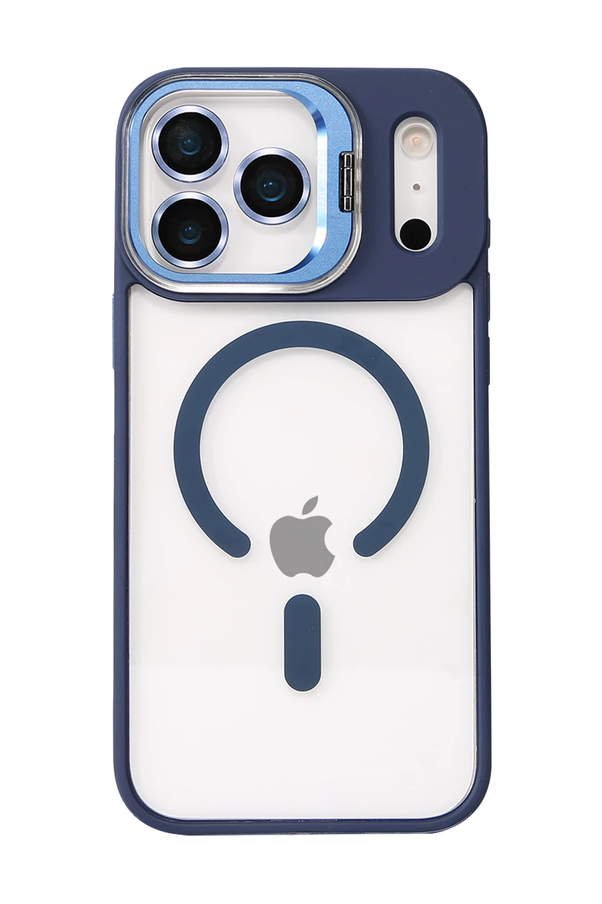 Joko Apple iPhone 17 Pro Remim Lensli Magsafe Standlı Kapak - Lacivert