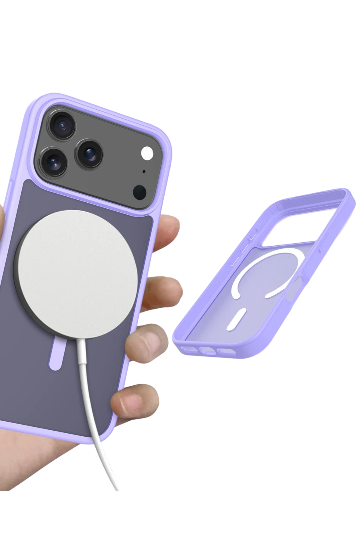 Joko Apple iPhone 17 Pro Max Jota Magsafe Kapak - Lila