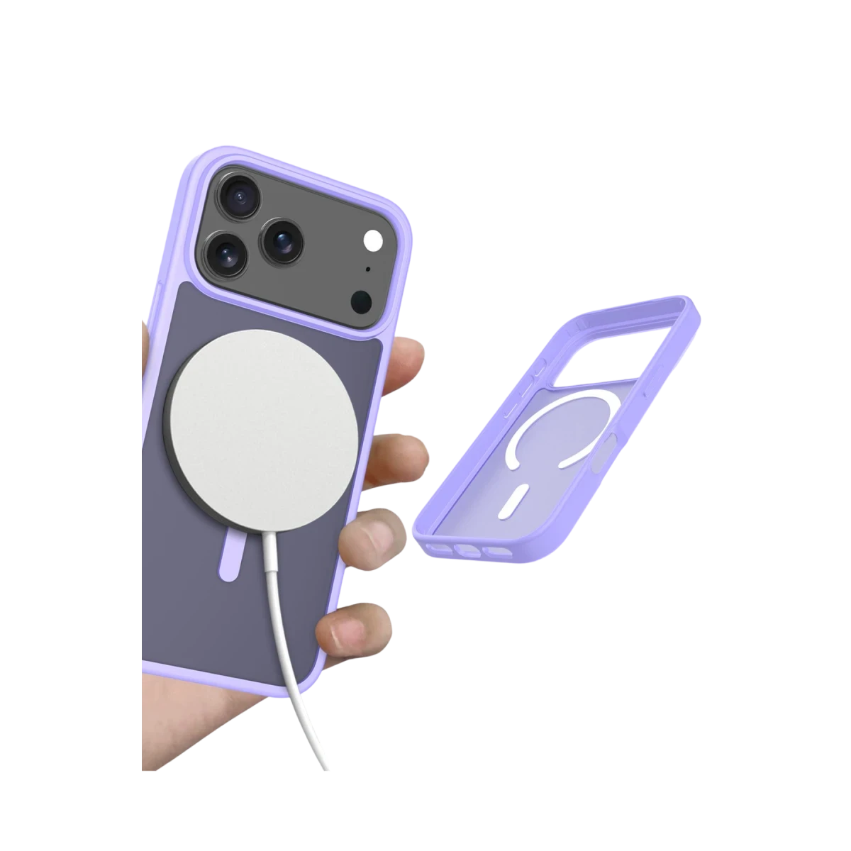 Joko Apple iPhone 17 Pro Max Jota Magsafe Kapak - Lila