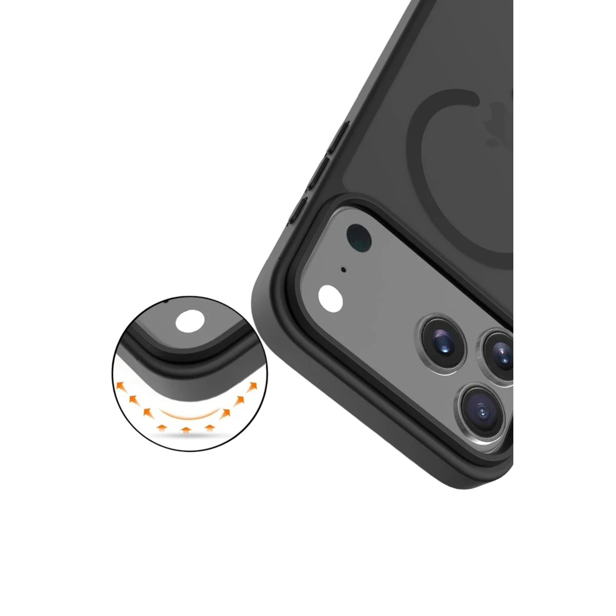 Joko Apple iPhone 17 Pro Jota Magsafe Kapak - Siyah