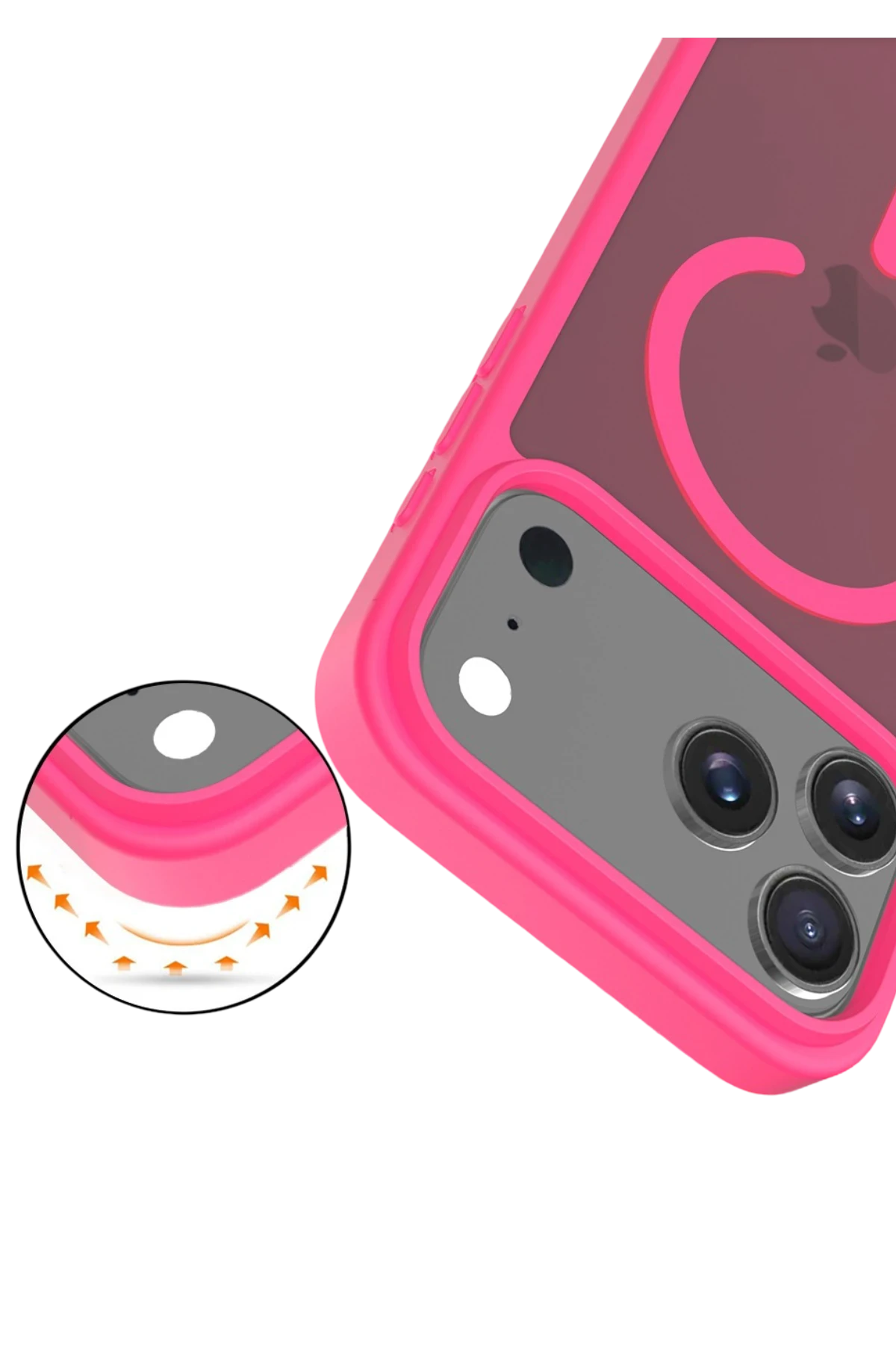 Joko Apple iPhone 17 Pro Jota Magsafe Kapak - Rose