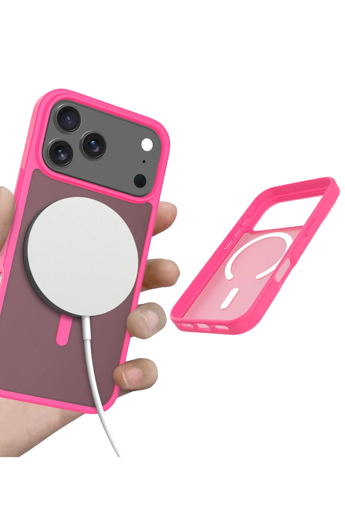 Joko Apple iPhone 17 Pro Jota Magsafe Kapak - Rose