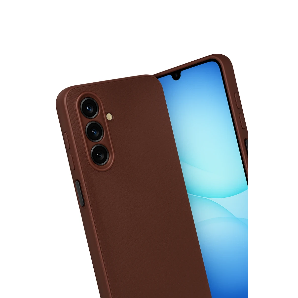 Newface Samsung Galaxy A17 5G Thermax Silikon Kılıf - Bordo — görsel 5