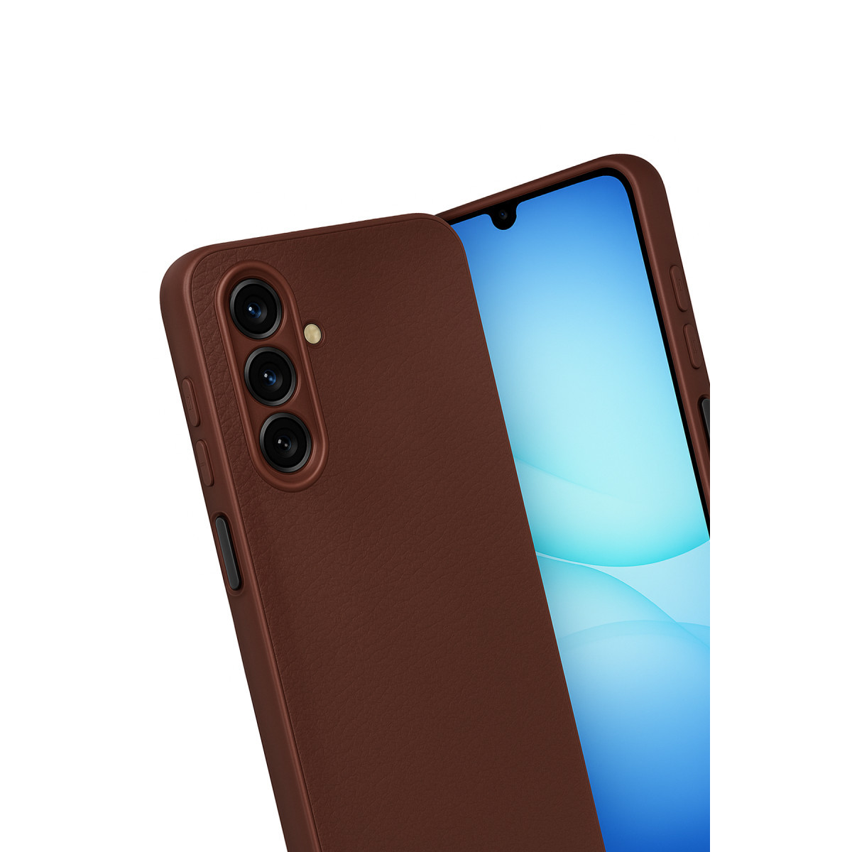 Newface Samsung Galaxy A17 5G Thermax Silikon Kılıf - Bordo — görsel 8