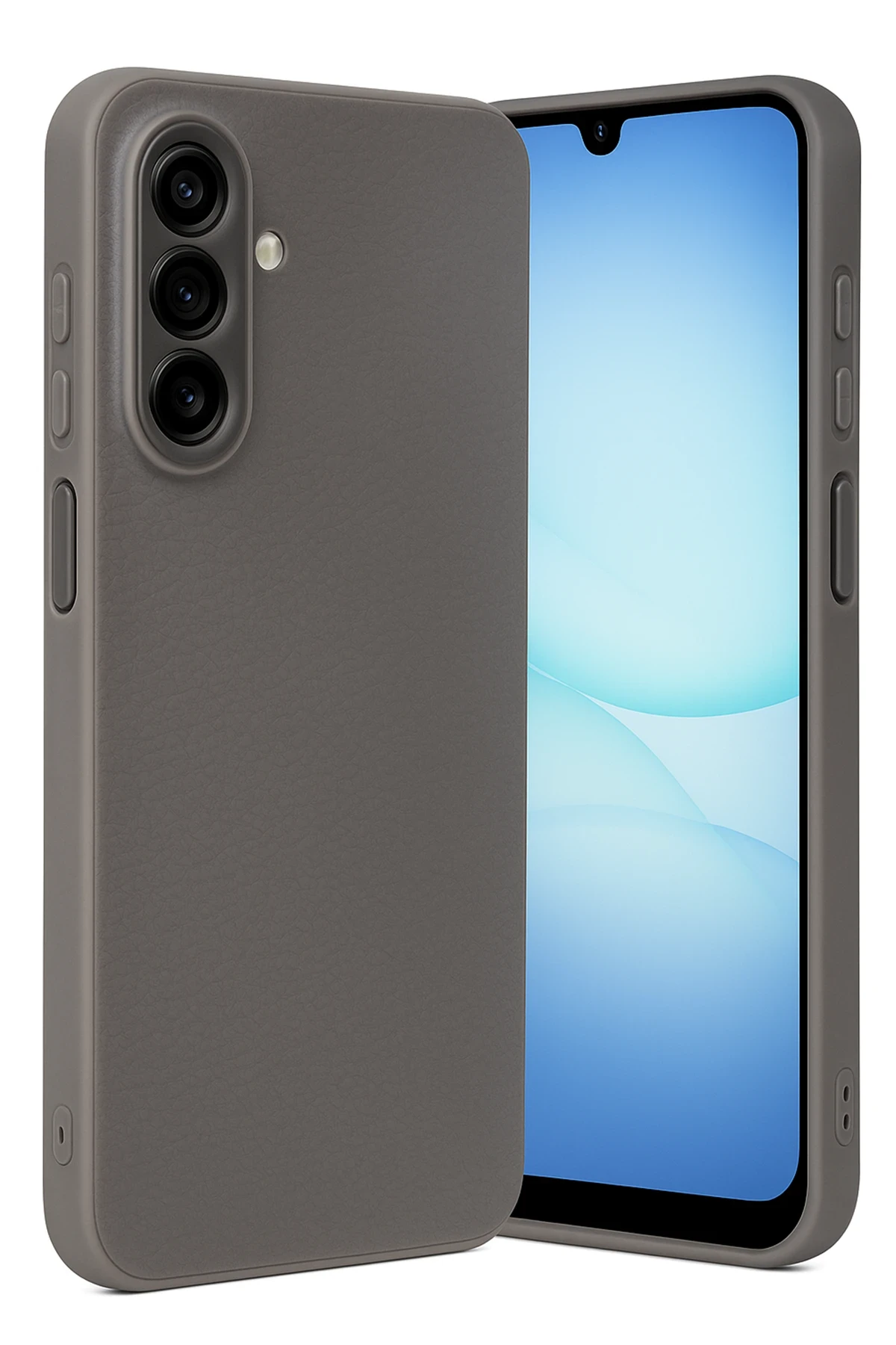 Newface Samsung Galaxy A17 5G Thermax Silikon Kılıf - Gri