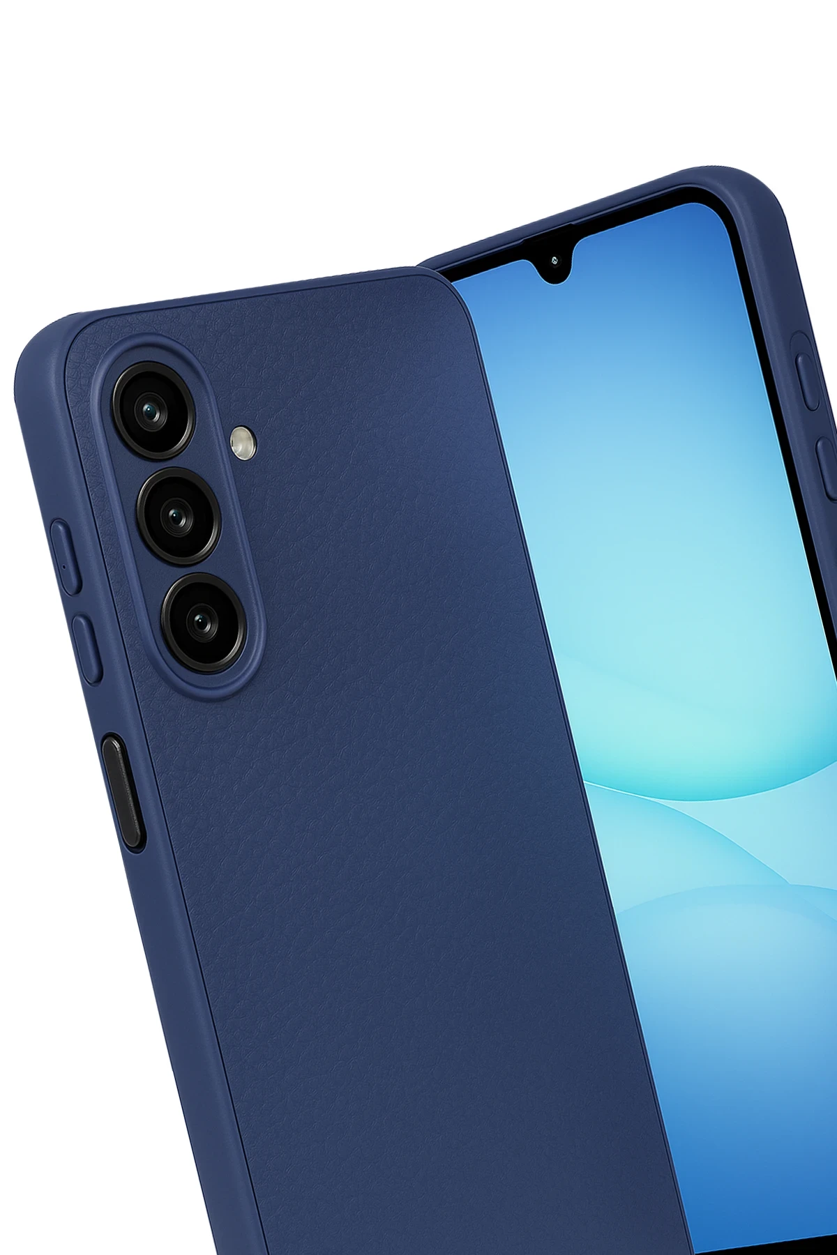 Newface Samsung Galaxy A17 5G Thermax Silikon Kılıf - Lacivert