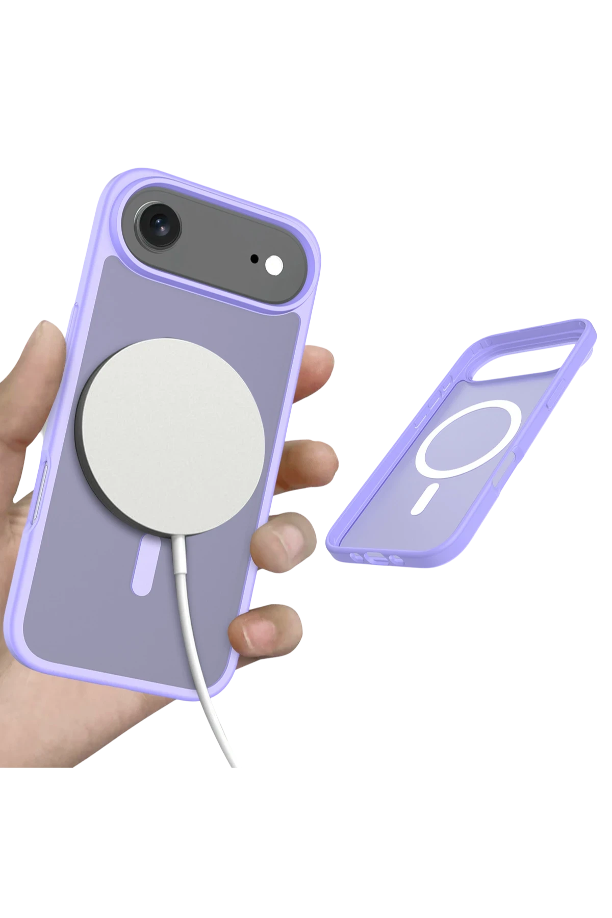 Joko Apple iPhone 17 Air Jota Magsafe Kapak - Lila