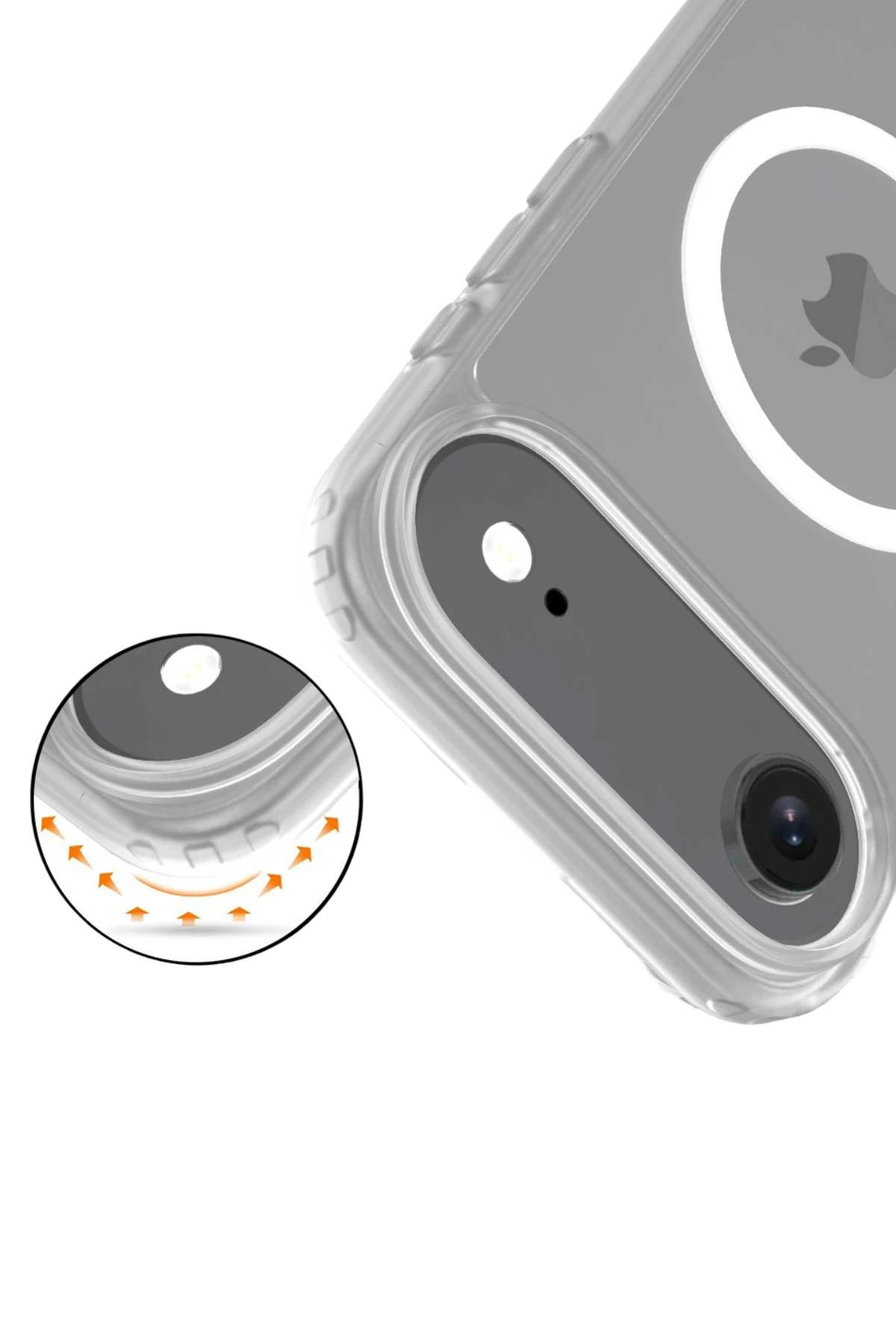 Joko Apple iPhone 17 Air Jota Magsafe Kapak - Şeffaf