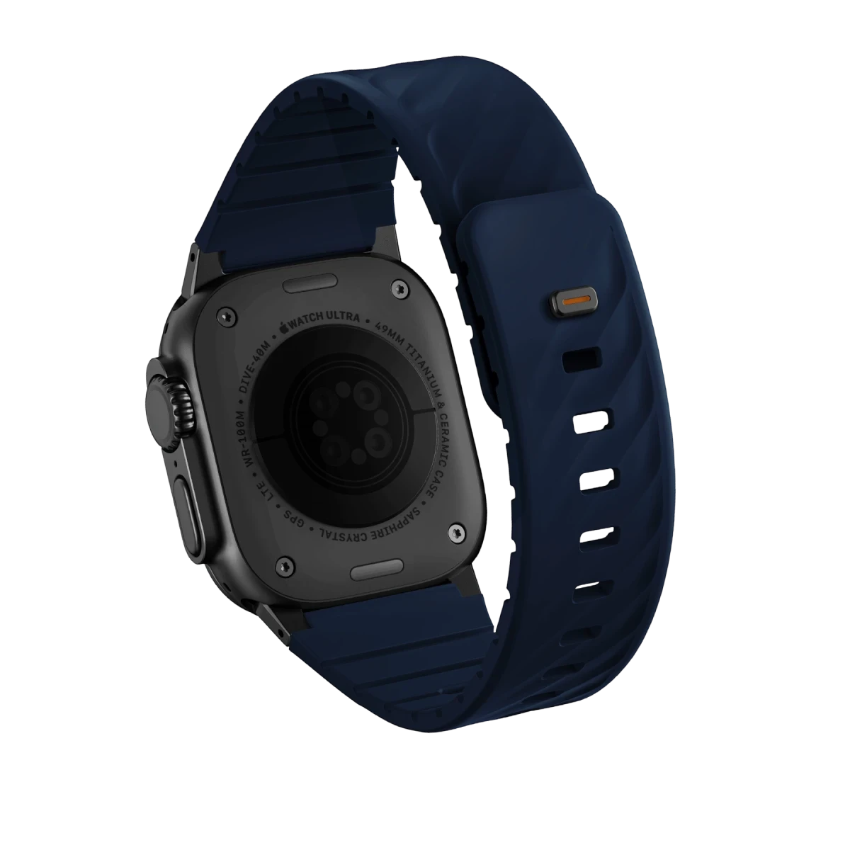 Uniq Apple Watch Ultra 49mm Fluo Manyetik Kordon - Mavi