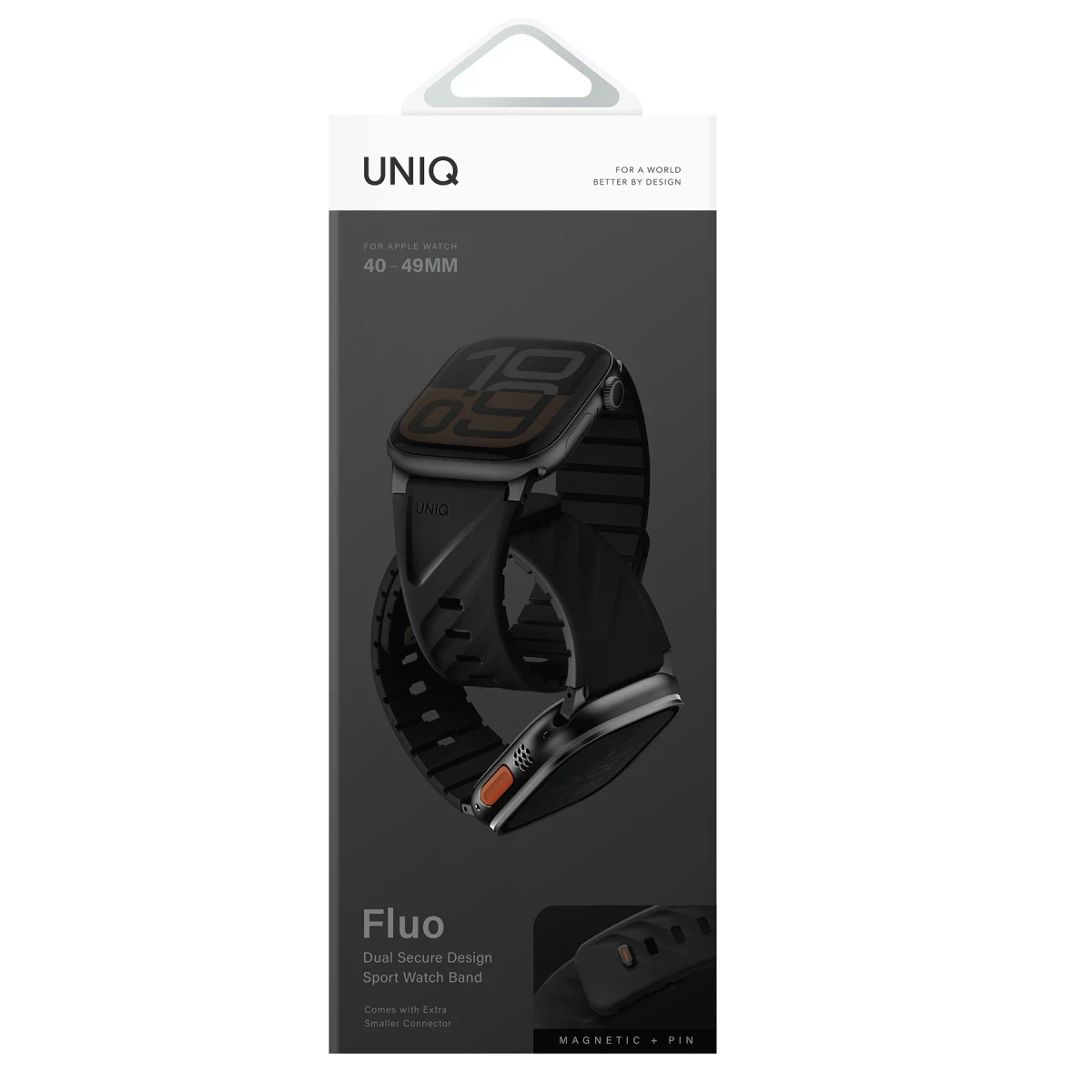 Uniq Apple Watch Ultra 49mm Fluo Manyetik Kordon - Mavi