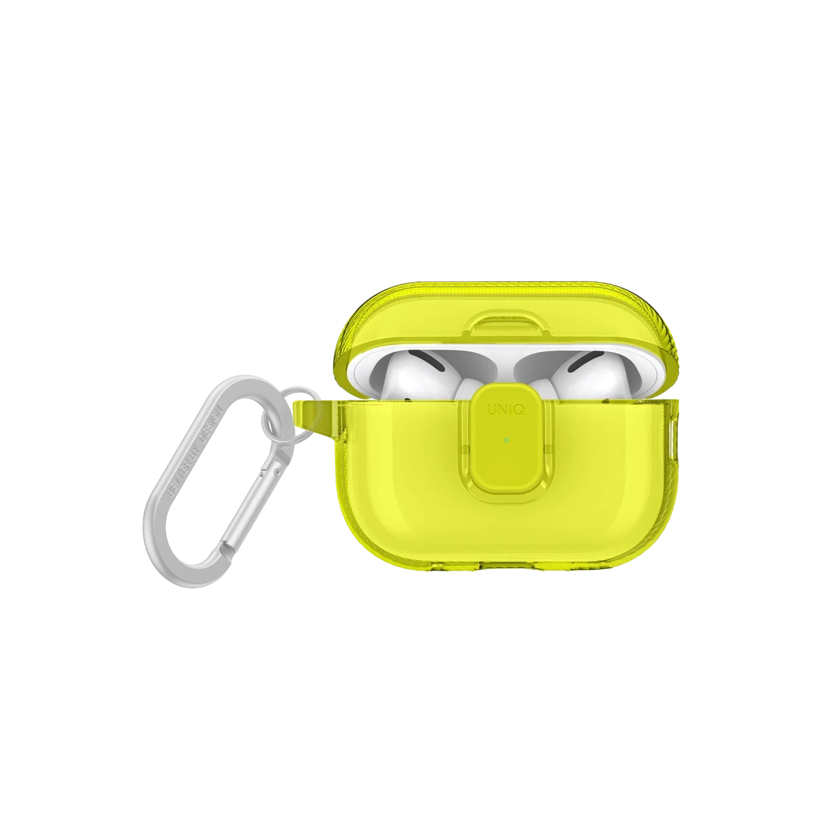 Uniq Apple Airpods Pro 2 (2.nesil) Glase Pro Kilitli Kılıf - Yeşil