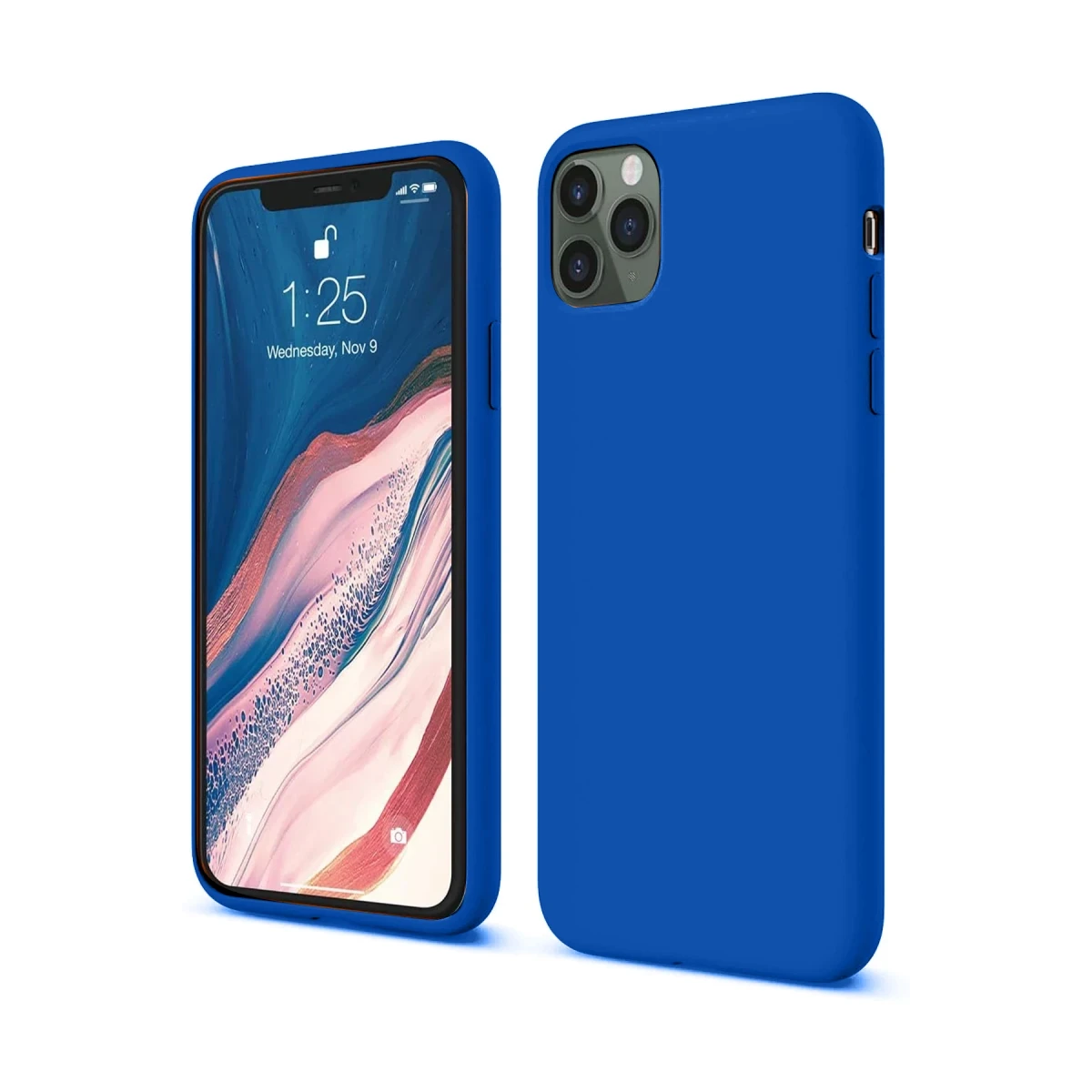 Newface Apple iPhone 11 Pro Kılıf First Silikon - Mavi