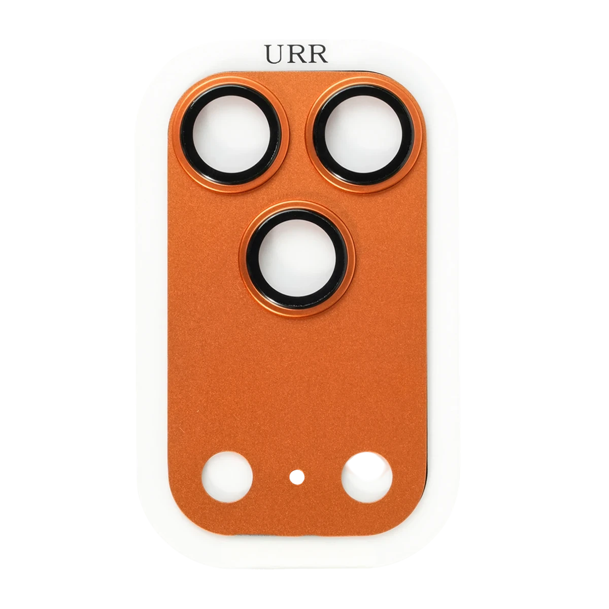 URR Apple iPhone 17 Pro Max Armor 3D Kamera Lens Koruyucu - Turuncu