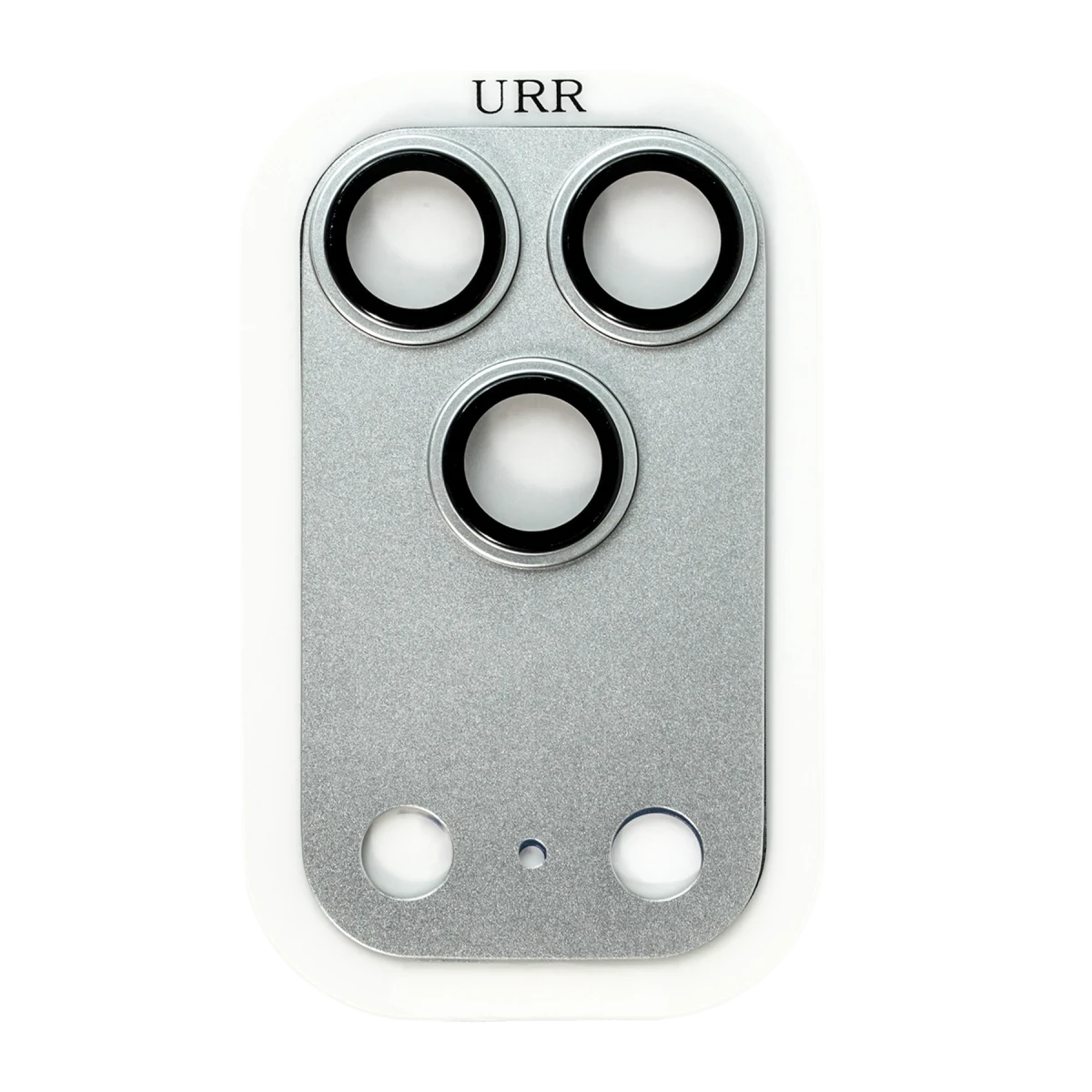 URR Apple iPhone 17 Pro Armor 3D Kamera Lens Koruyucu - Gümüş