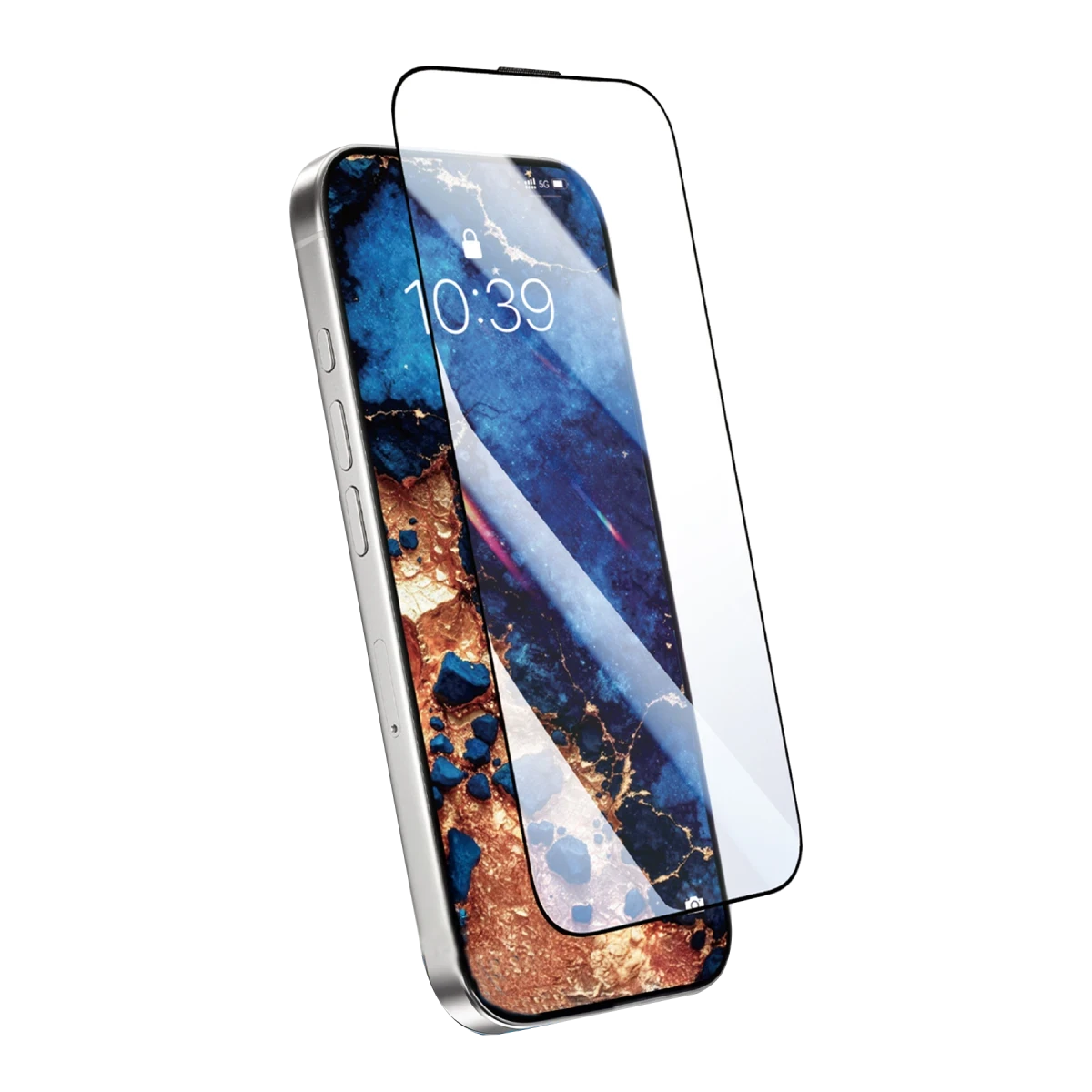 URR Apple iPhone 17 Pro Sapphire 3X HD Cam Ekran Koruyucu - Siyah