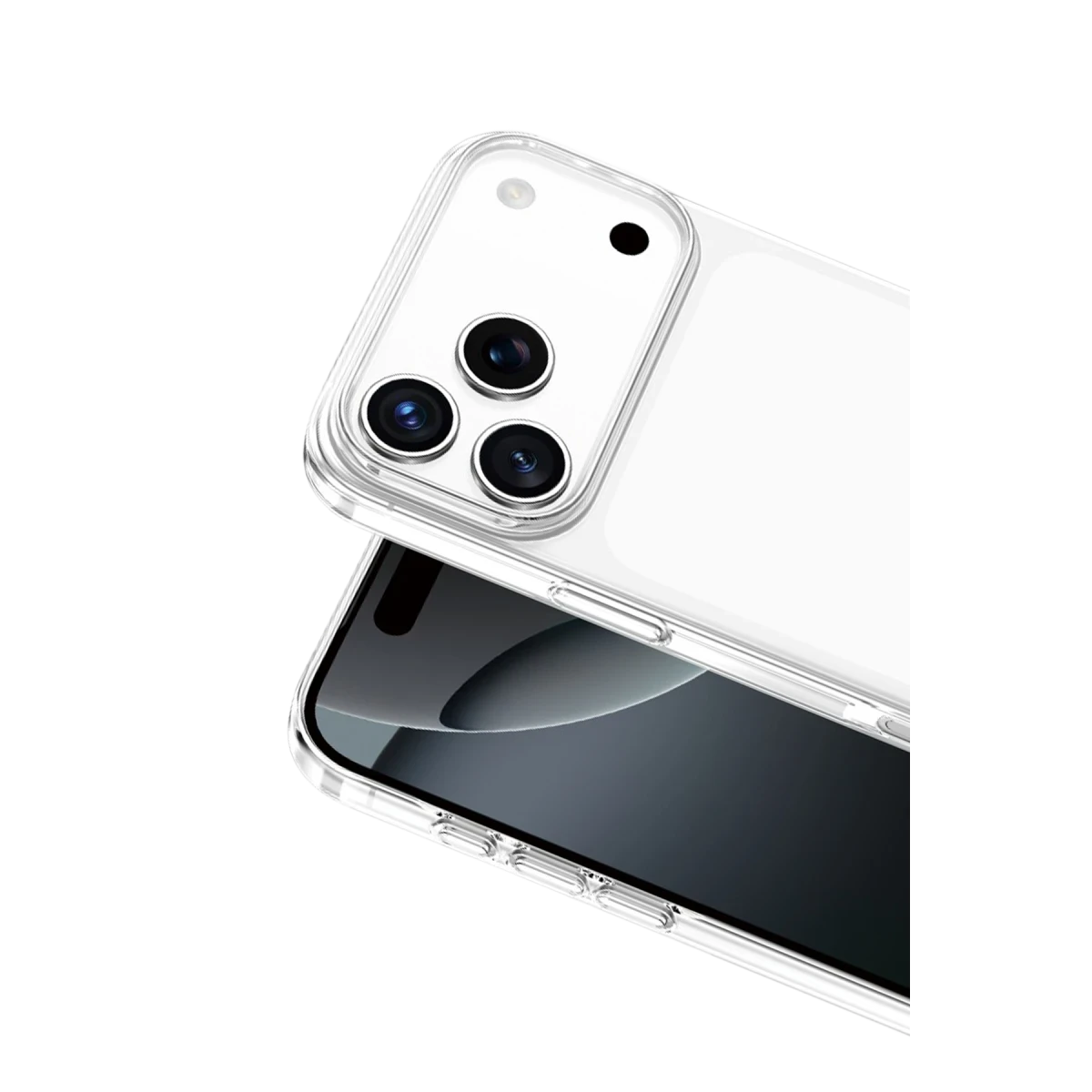 Keephone Apple iPhone 17 Pro X-Crystal Slim Kılıf - Şeffaf