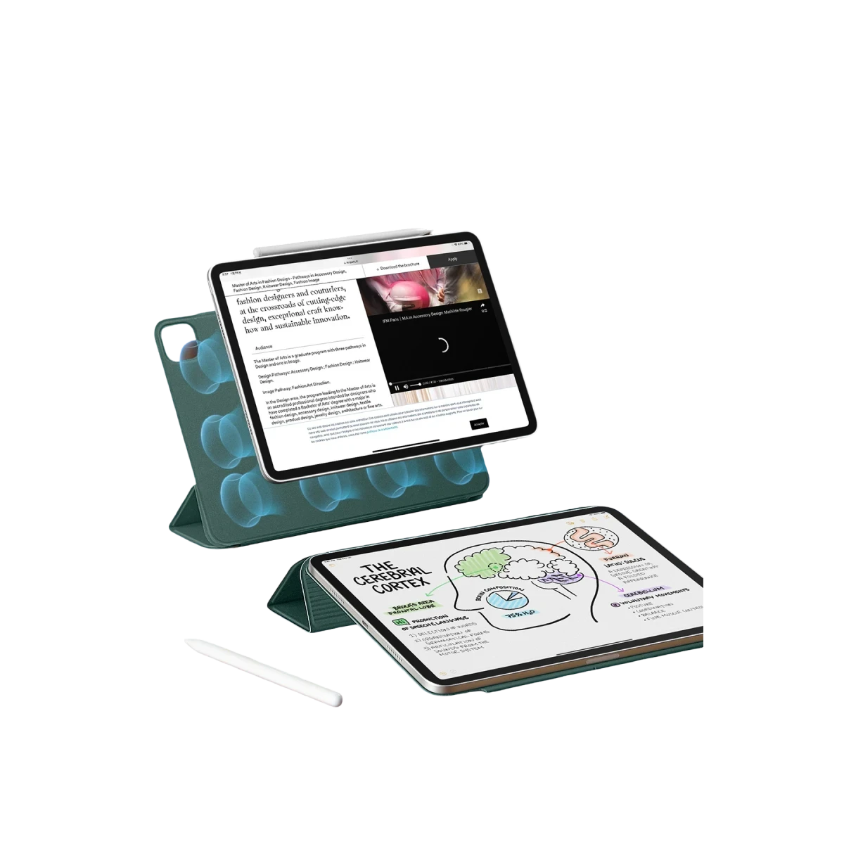 ESR Apple iPad Air 11 (2024) Rebound Manyetik Tablet Kılıfı - Yeşil
