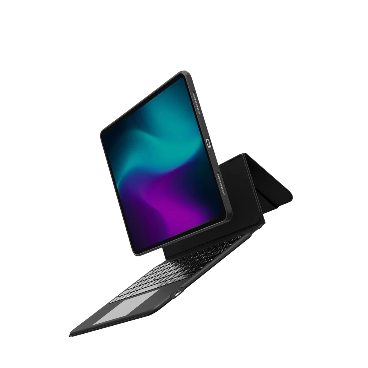 ESR Apple iPad Pro 13 (2024) Ascend Klavyeli Tablet Kılıfı - Siyah