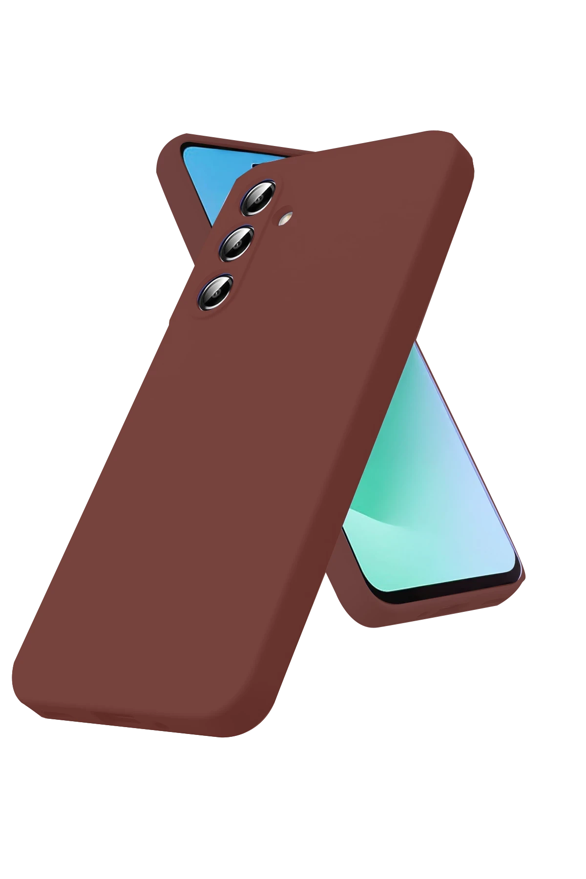 Newface Samsung Galaxy S25 FE First Silikon - Bordo