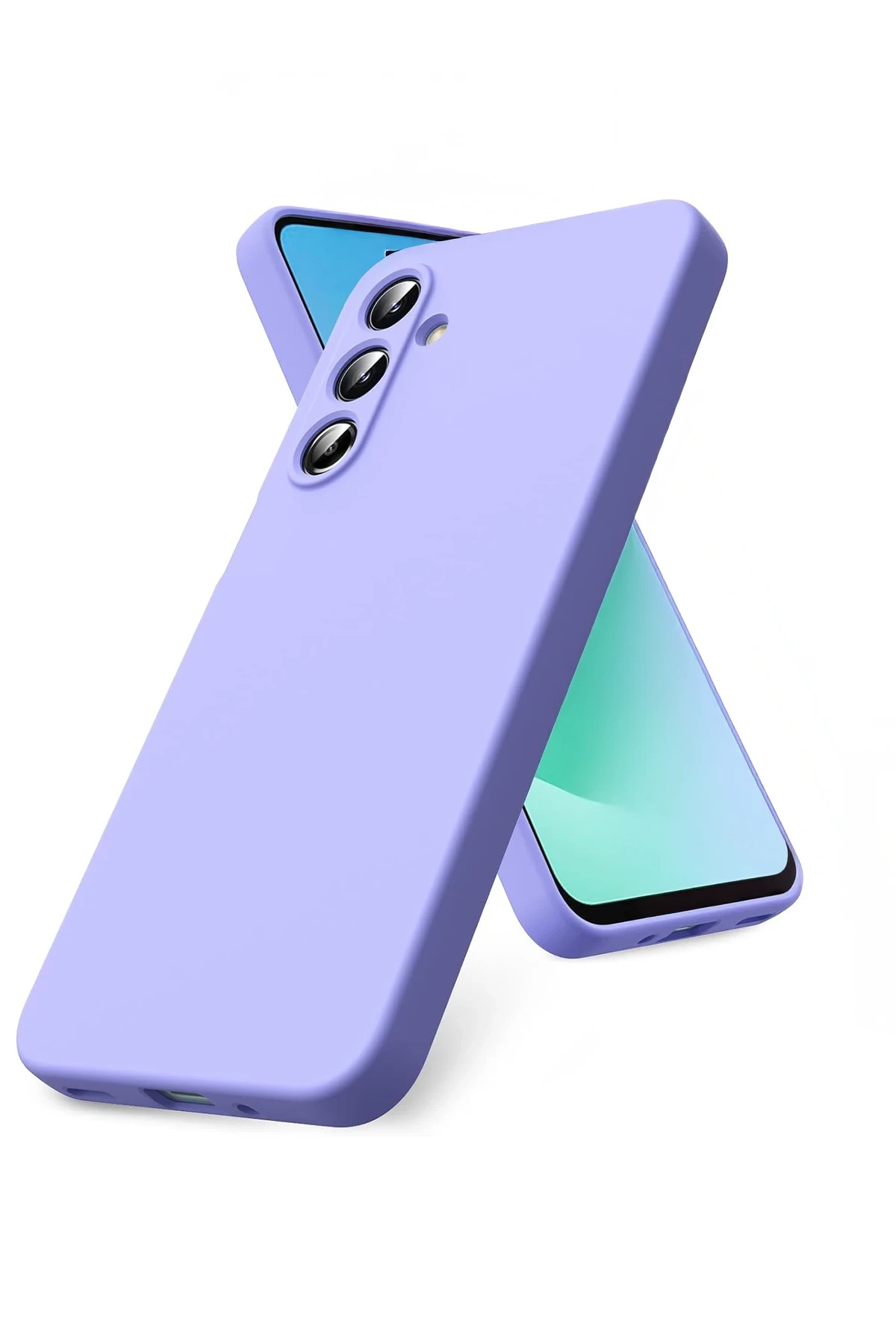 Newface Samsung Galaxy S25 FE First Silikon - Lila