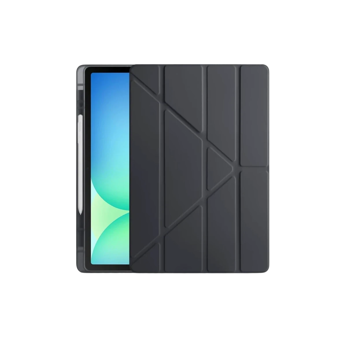 Newface Apple iPad Pro 11 (2024) Kılıf Kalemlikli Hugo Tablet Kılıfı - Siyah — görsel 5