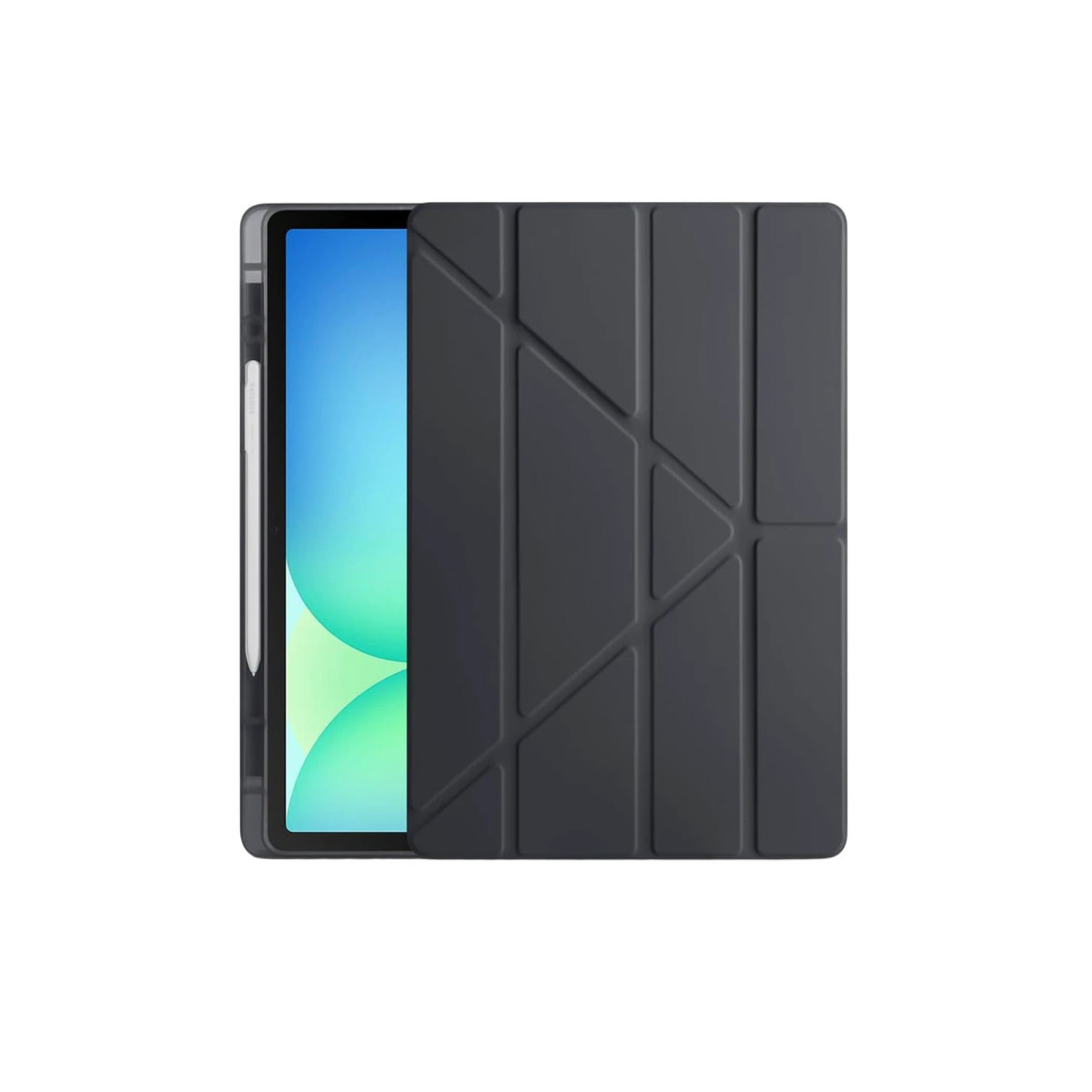 Newface Apple iPad Pro 11 (2024) Kılıf Kalemlikli Hugo Tablet Kılıfı - Siyah — görsel 9